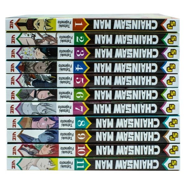 VIZ Media Chainsaw Man Box Set: Includes Volumes 1-11 by Tatsuki Fujimoto