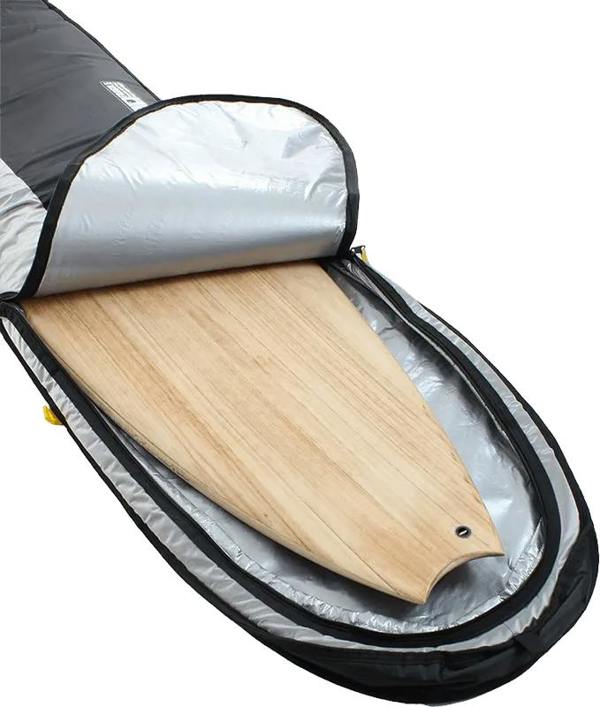 Global Longboard System 10mm Mal Surfboard Bag Black Grey
