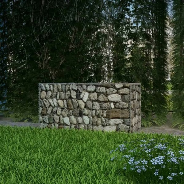 Berkfield Gabion Basket Galvanised Steel 100x50x50 cm