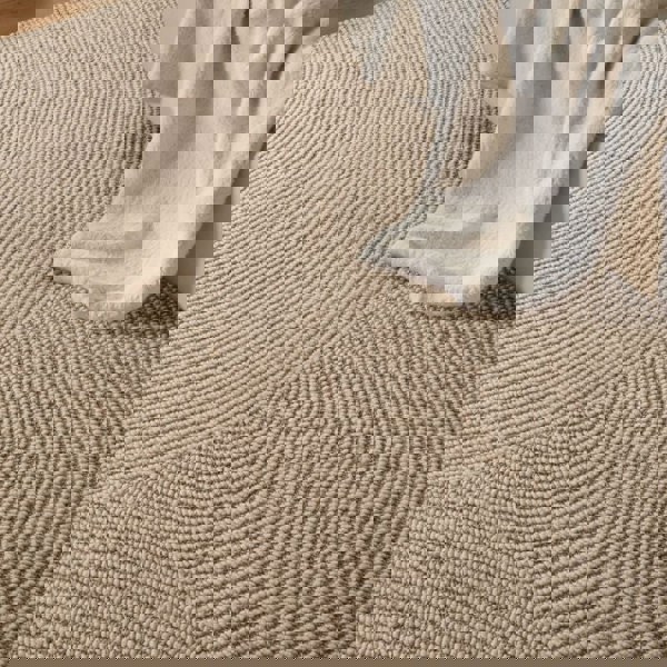 Eleni Wool Rug – Natural Beige Colour