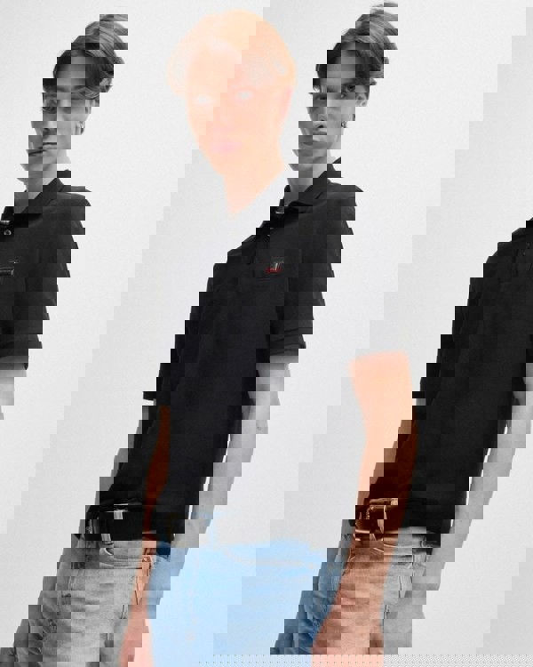 HUGO Dereso Gel Mens Polo Shirt - Black 001