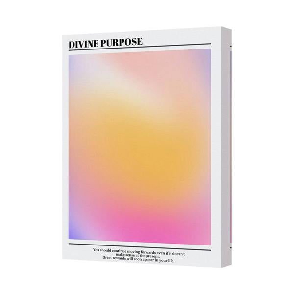 Benjamin Tate Design Divine Purpose Canvas Print Abstract Gradient Wall Art