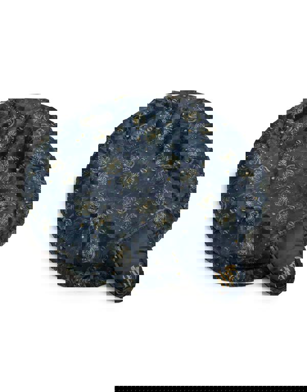 Harry Potter Womens Blue Icons AOP Makeup Bag (One Size)