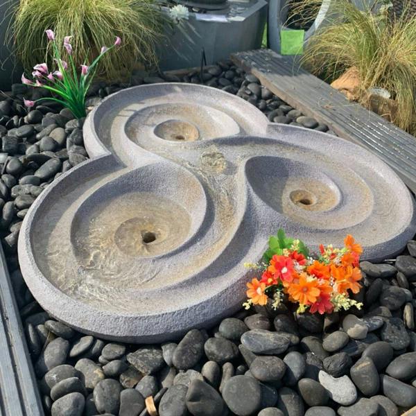 Tranquillity Water Features Dropa Stone Contemporary Water Feature