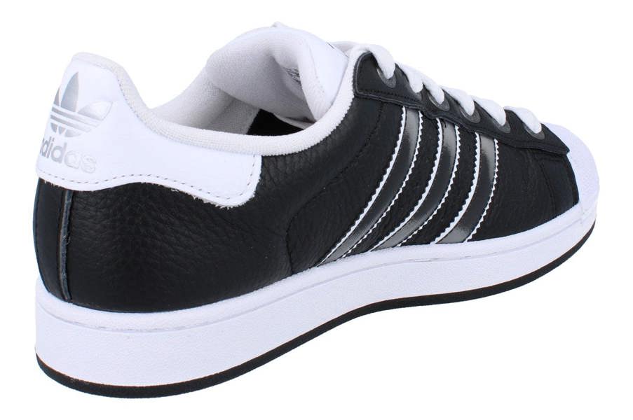 Adidas Originals Superstar Ii Mens Trainers  JQ3209 - Black Silver White JQ3209 - Photo 2
