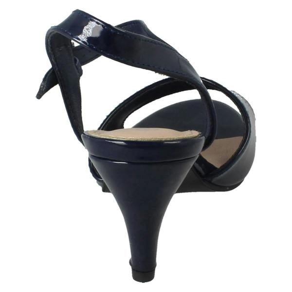 Anne Michelle Ladies Anne Michelle Buckle Fastening Wide Fit Formal Sandals F12114