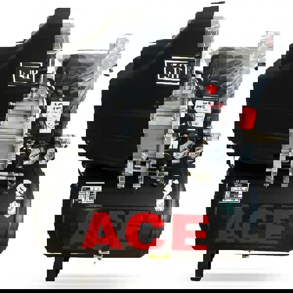 Portable Electric Air Compressor 24L 135LPM 8 BAR / 115PSI (1.5HP 1.1KW Lightweight Garage Workshop)