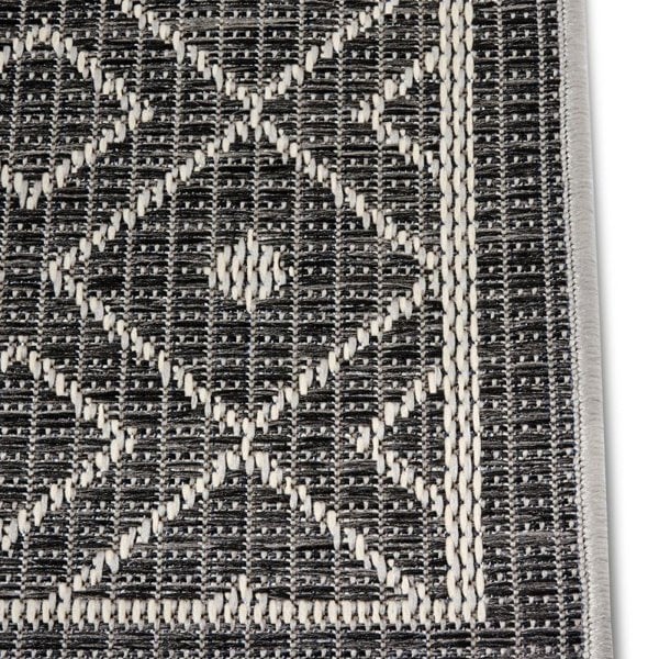 Indoor & Outdoor Tribal Scandy Rug – Grey