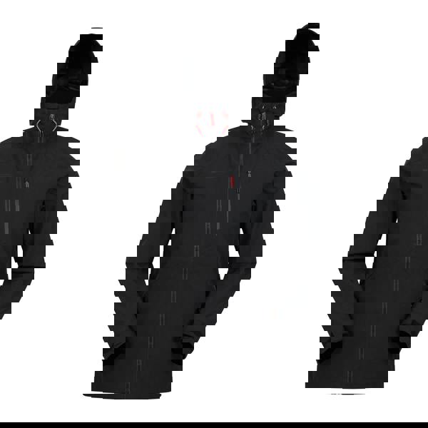 Mountain Warehouse Mens Bachill Three Layer Waterproof Jacket - Black