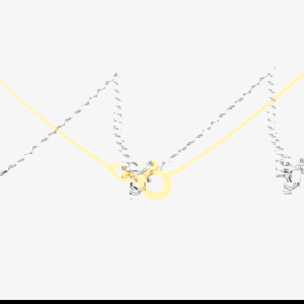 T. H. Baker 9ct Yellow Gold Cross Pendant Necklace 1.64.2641