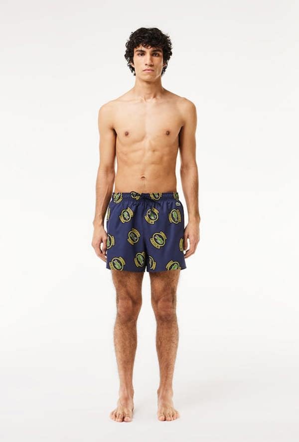 Lacoste Men's Printed Swim Shorts