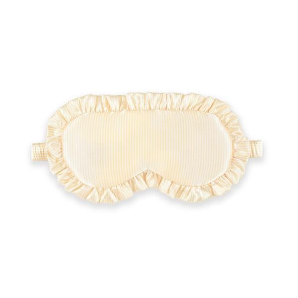 Silver Cloud Beauty Silver Cloud Satin Frilly Sleep Mask - Buttercup Collection