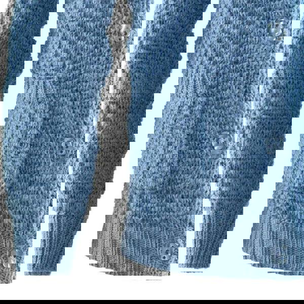 Rachel Riley Blue Moss Stitch Cardigan