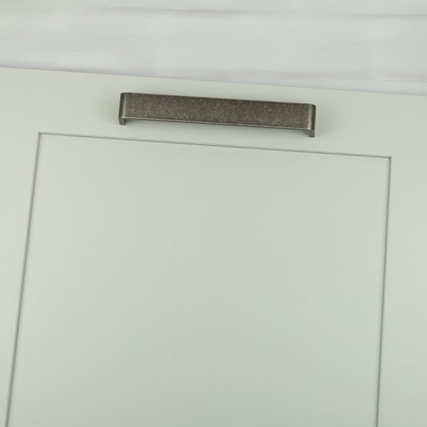 Handle & Home Antique Pewter Kitchen Cabinet D Handle
