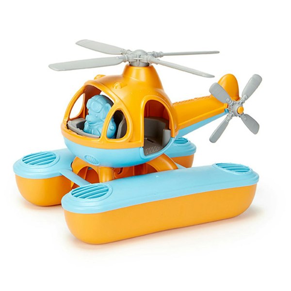 Green Toys Orange Seacopter - Made From 100% Recycled Plastic