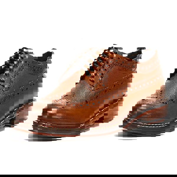 Ben Sherman - BS12502 Mens ARCHIE Brogue Shoes- Tan
