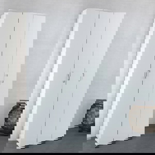 Furniture To Go Space Wardrobe with 3 doors White 1750