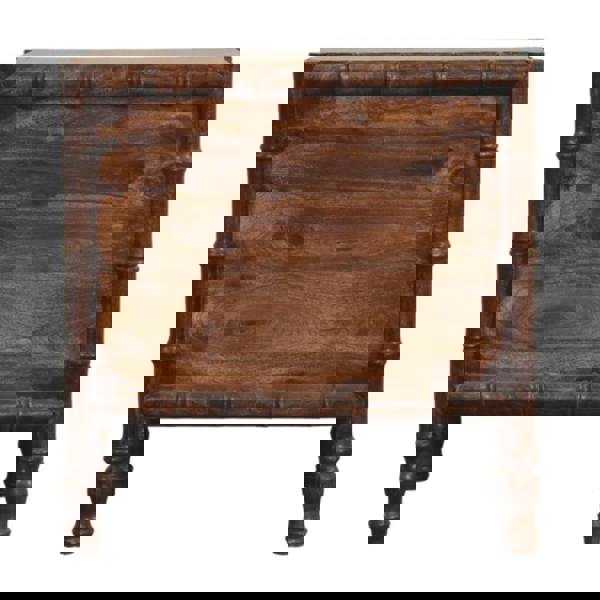 Artisan Furniture Bamboo Frame Nightstand in Roasted Almond