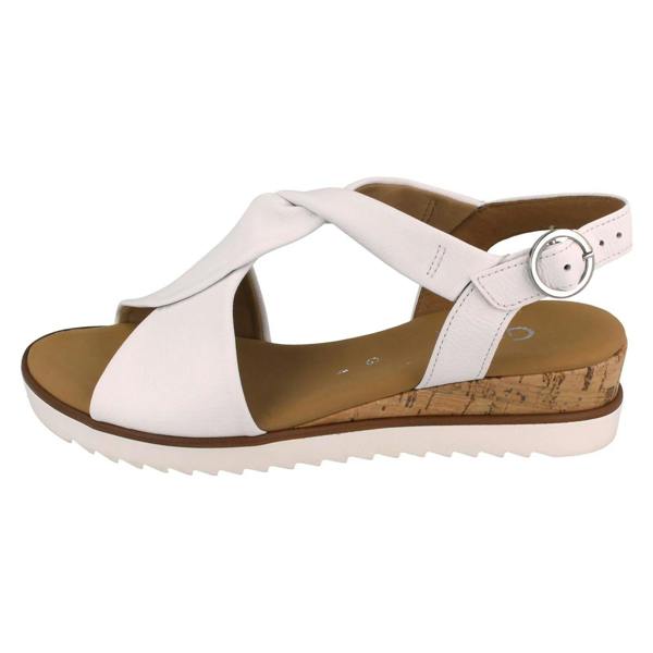 Gabor Ladies Gabor Wedge Open Toe Sandals With Buckle Fastening 62.751