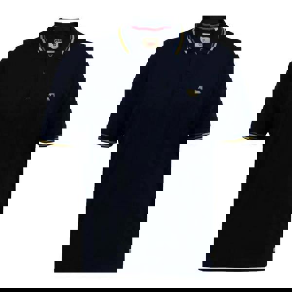 Duke Mens D555 Hamford 1 Tipped Pique Ribbed Collar Kingsize Polo Shirt - Dark Navy