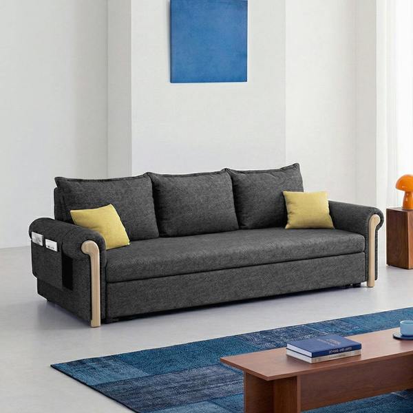Weilai Concept Braylene Two Seater Sofa Bed, Linen