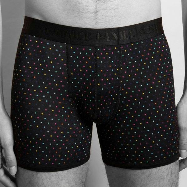 SWOLE PANDA Bamboo Boxers - Multi-Coloured Dots