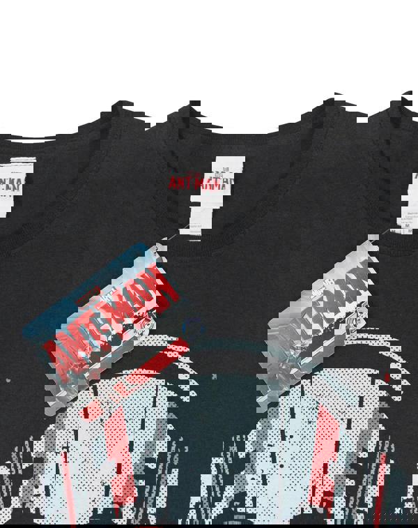 Marvel Womens Black Ant-Man Short Sleeved T-Shirt