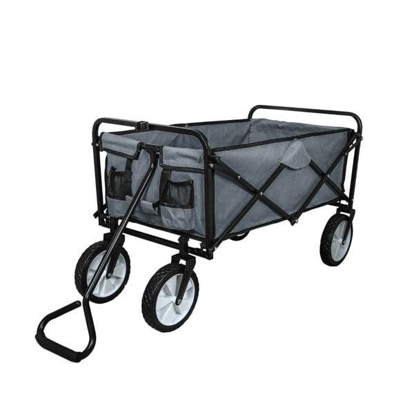 Monstershop Foldable Garden Cart Grey