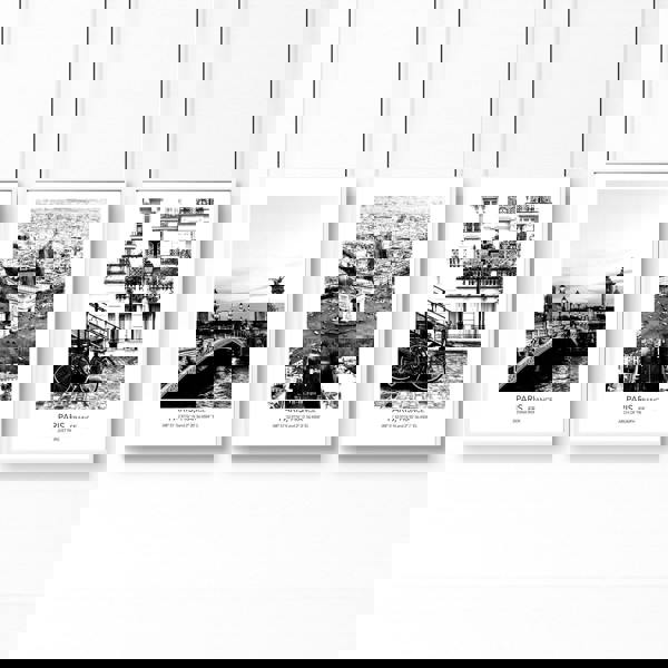 Posters for living room | set of 3 Paris wall art prints