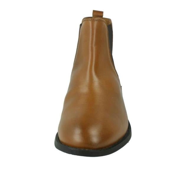 Leather Collection Ladies Leather Collection Chelsea Ankle Boots