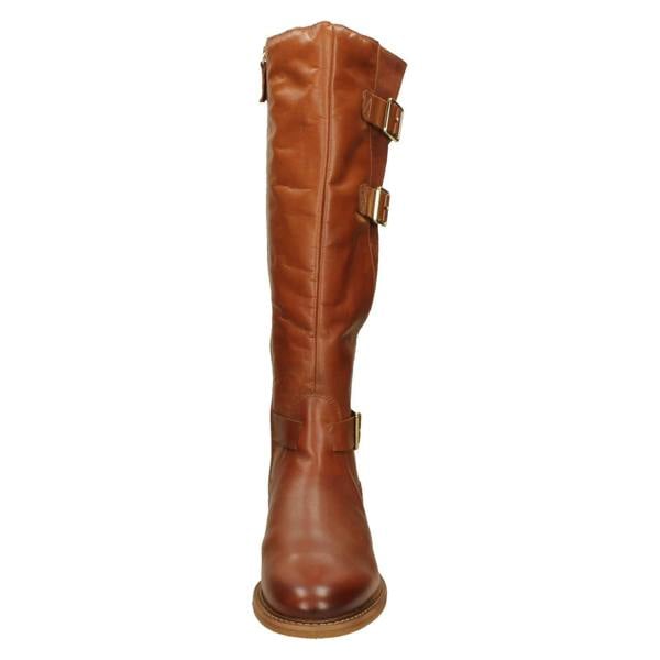 Clarks Ladies Clarks Knee High Boots Cologne Up
