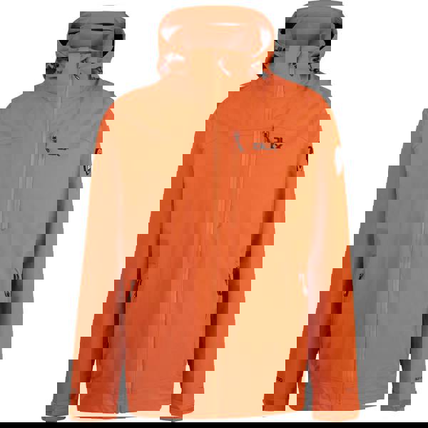 Trespass Mens Montgomery DLX Waterproof Jacket - Burnt Orange - 
