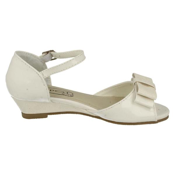 Spot On Girls Spot On Glitter Open Toe Sandals