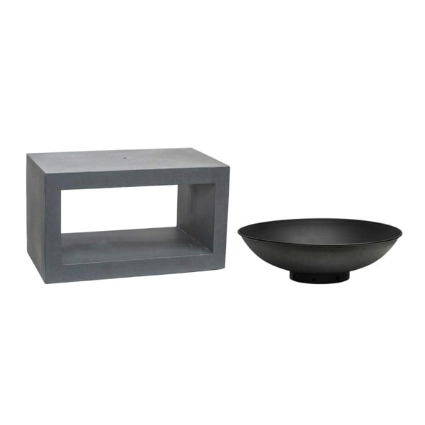 Ivyline Firebowl & Rectangle Console