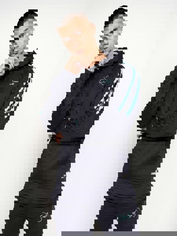 Crosshatch Chillmake Hoodie Navy