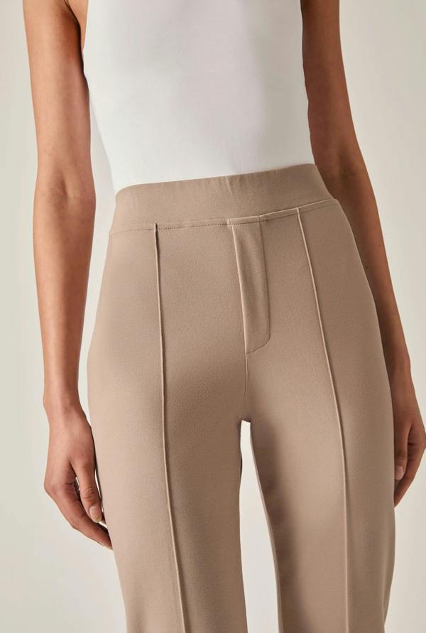 James Lakeland Cigarette Trousers Taupe