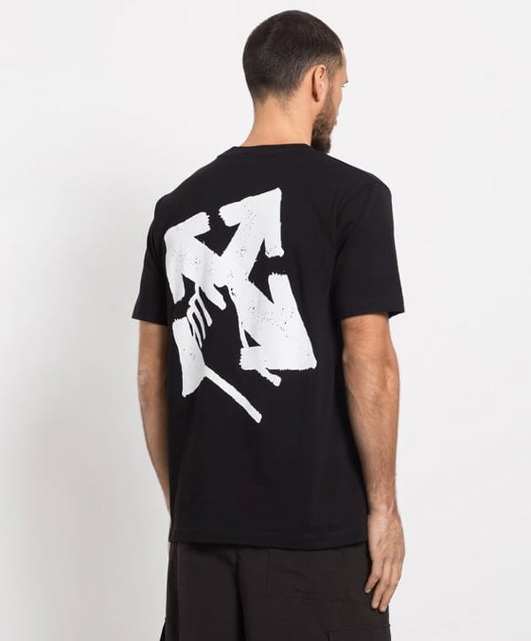 Off-White Hand Arrow Oversized Fit T-Shirt - Black