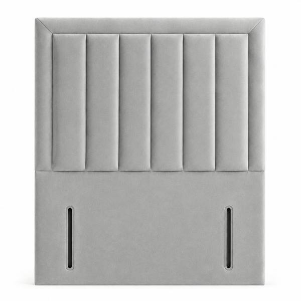 Great British Beds Stylo Headboard - Silver Plush