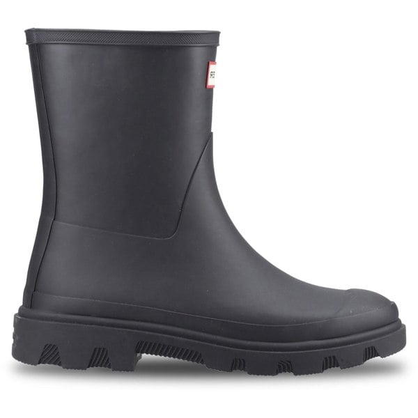 Hunter Downpour Short Boot Rubber Men's Hunter Wellington Boots - Navy