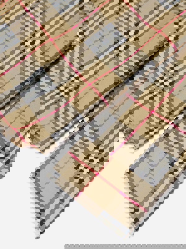 Burberry Kids Burberry Boys Owen Long Sleeve Check Shirt in Beige