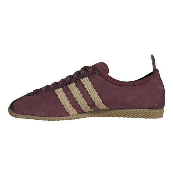 Adidas Mens Originals Japan Decon Leather Low Cut Trainers - Burgundy - 