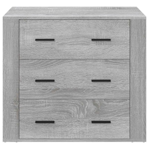 Berkfield Sideboard Grey Sonoma 80x33x70 cm Engineered Wood