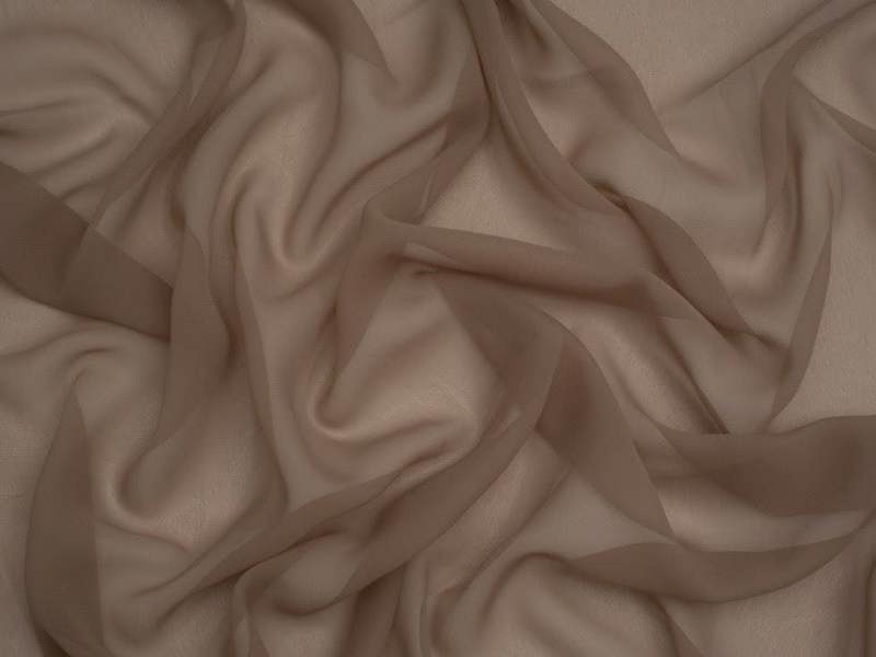 Minerva Core Range Minerva Light Sheer Chiffon Fabric - Plain Design Dressmaking Fabric, 110 cm / 44" Wide - per metre