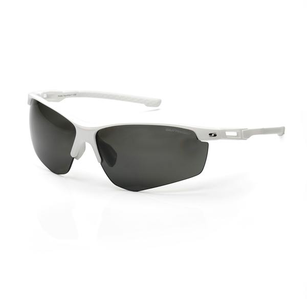 SUNWISE Pace White with Polarised Sports Sunglasses