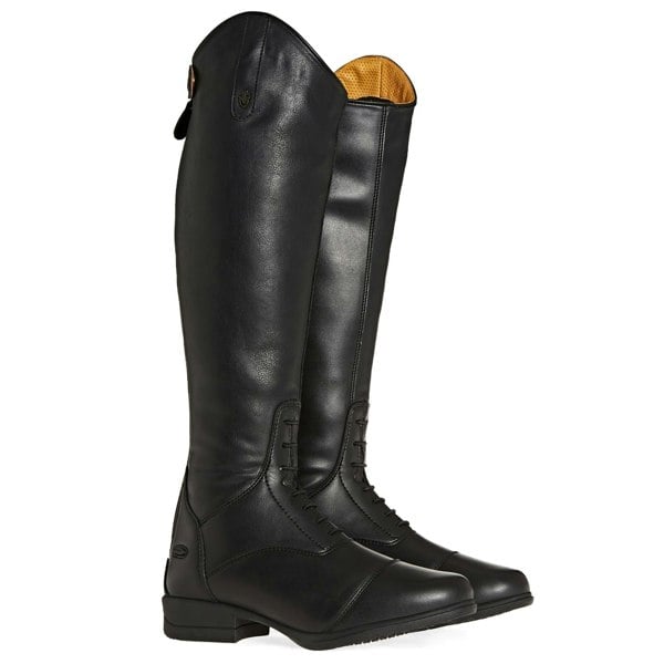 Moretta Womens/Ladies Luisa Long Riding Boots - Black