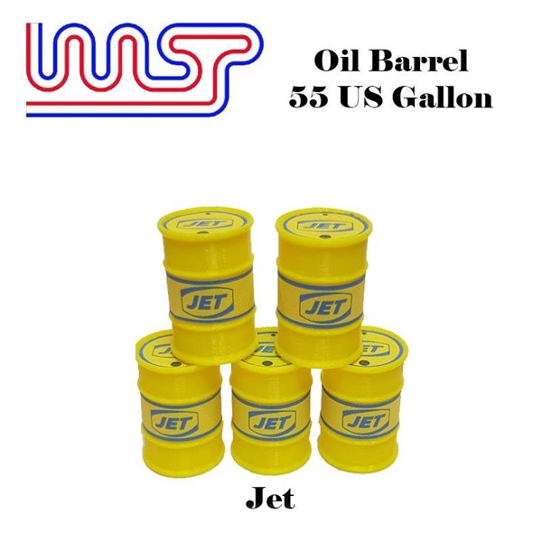 MCSlots Jet 5 x Barrel Drum 1:32 Scale Slot Car Track Scenery Wasp