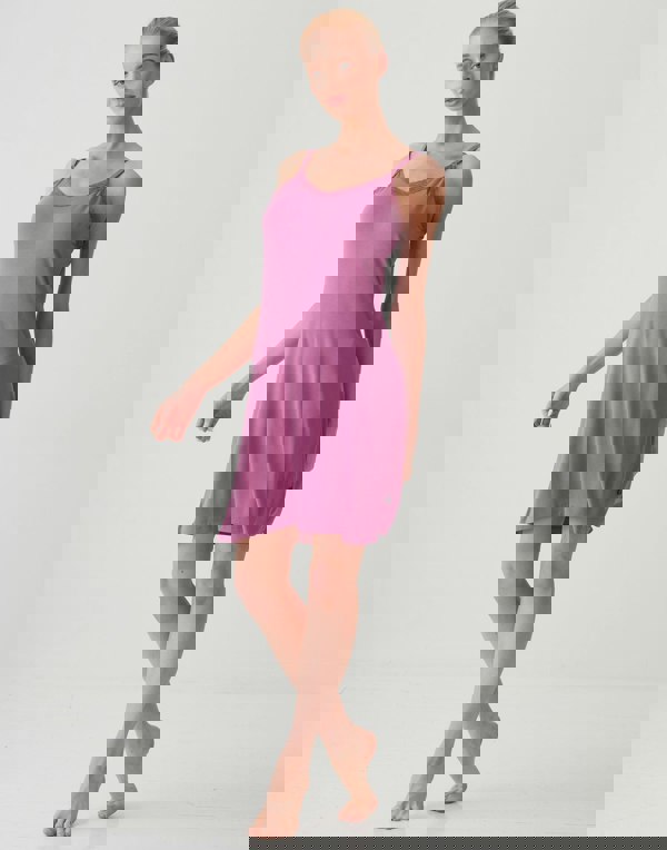 British Boxers Women's Bamboo Lace Strappy Nightdress – Rose Romantic