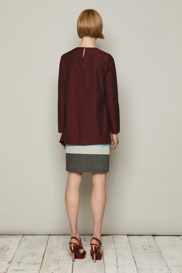 Bo Carter Laika Top - Burgundy