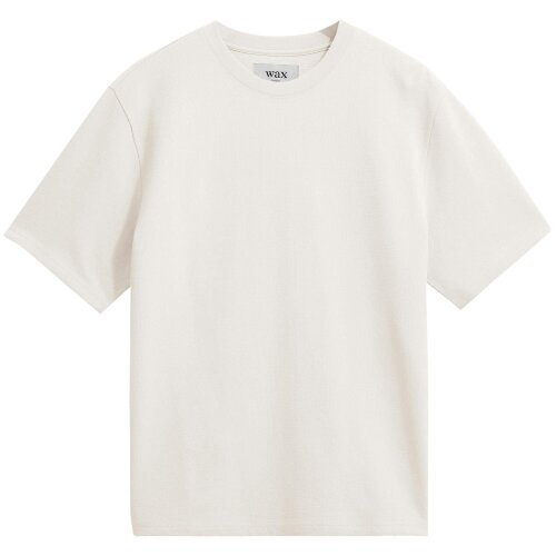 Wax London Dean Jolt Slub T-Shirt - Ecru