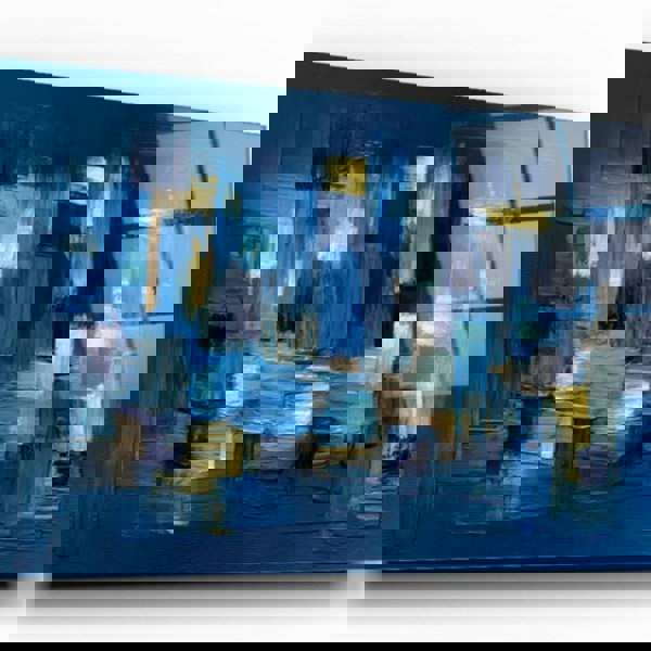 Abstract Glass Wall Art - Artchi